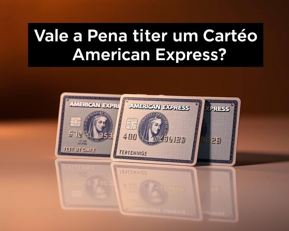 cartões American Express vale a pena?