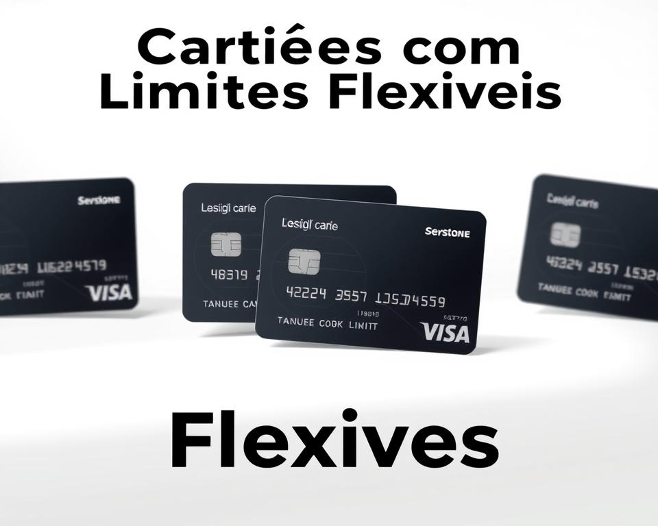 cartões de crédito com limites flexíveis